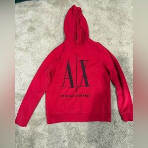 Armani Exchange Bold Red Sweatshirt